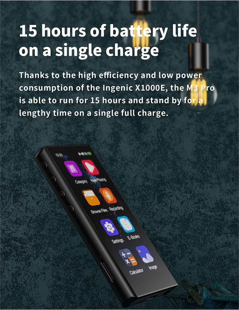ขาย FiiO M3 Pro DAP พกพารองรับ lossless , Hi-Res , Touchscreen , บันทึกเสียง , อ่านebook ประกันศูนย์ไทย