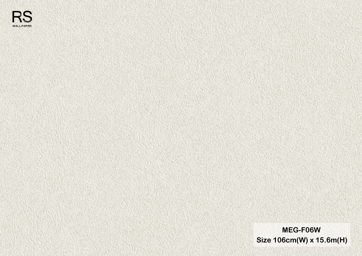 วอลเปเปอร์ สีขาวออฟไวด์ MEG-F06W