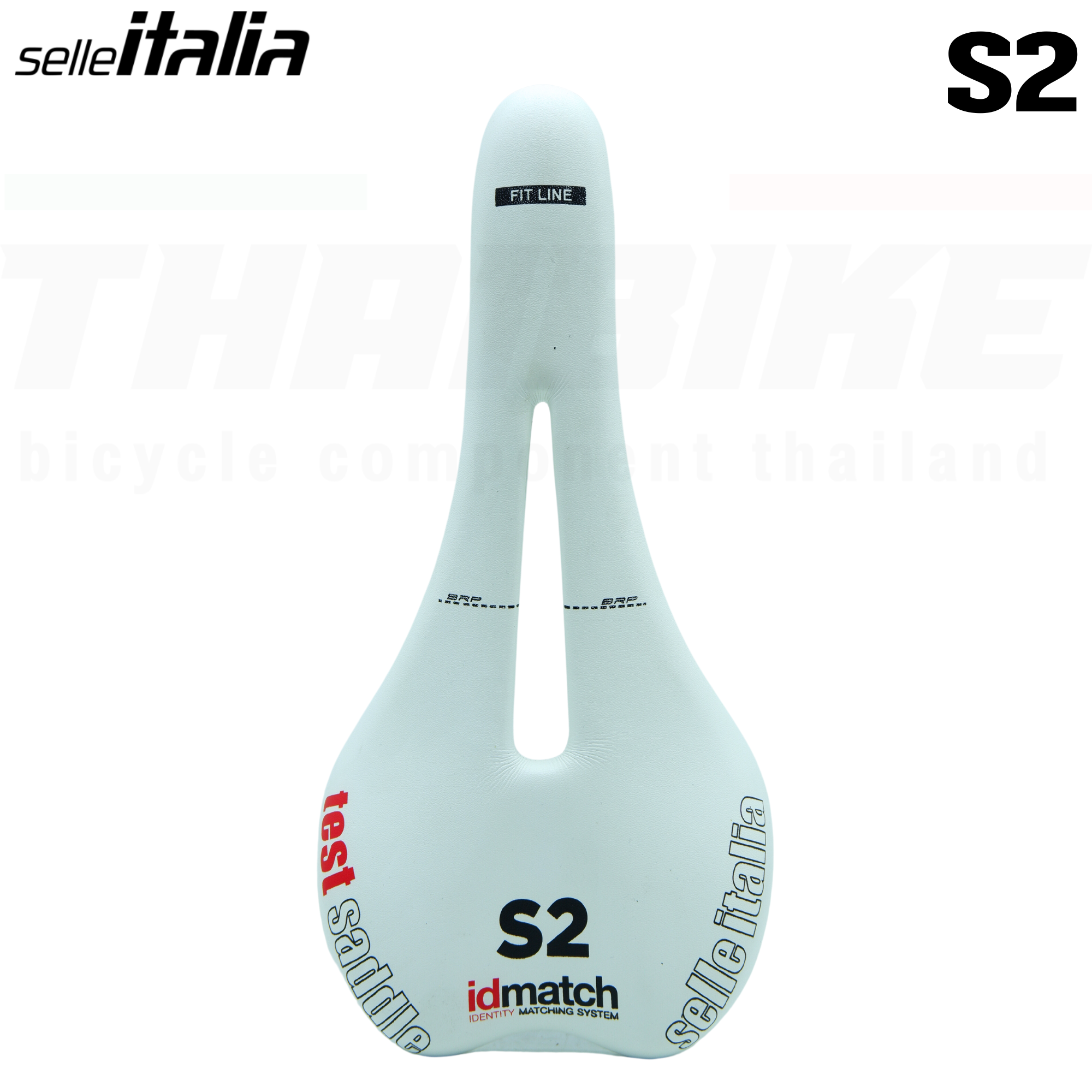 อานจักรยานเสือหมอบ เสือภูขา ของใหม่ รุ่นเทสสีขาว SELLE ITALIA S1 S2 S3 L1 L2 L3