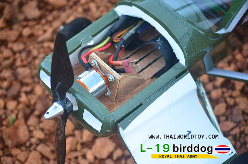 L-19 Bird dog (กองทัพบก)1,200mm.เครื่องบินบังคับ