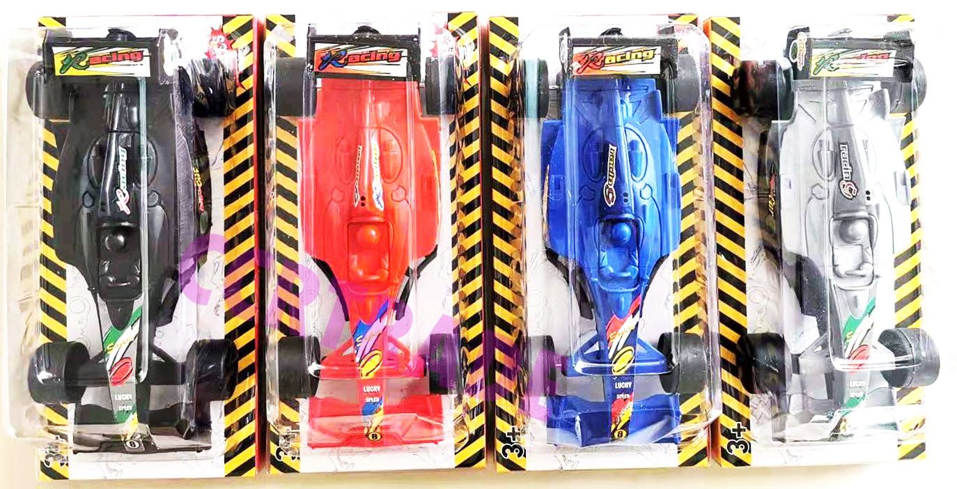 รถแข่ง F1 สีสดฝาครอบ 21 ซม.