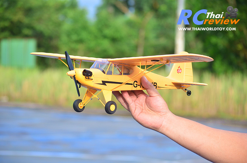 Piper J3 SuperCub 650mm.4Ch 3d6g Brushless Motor