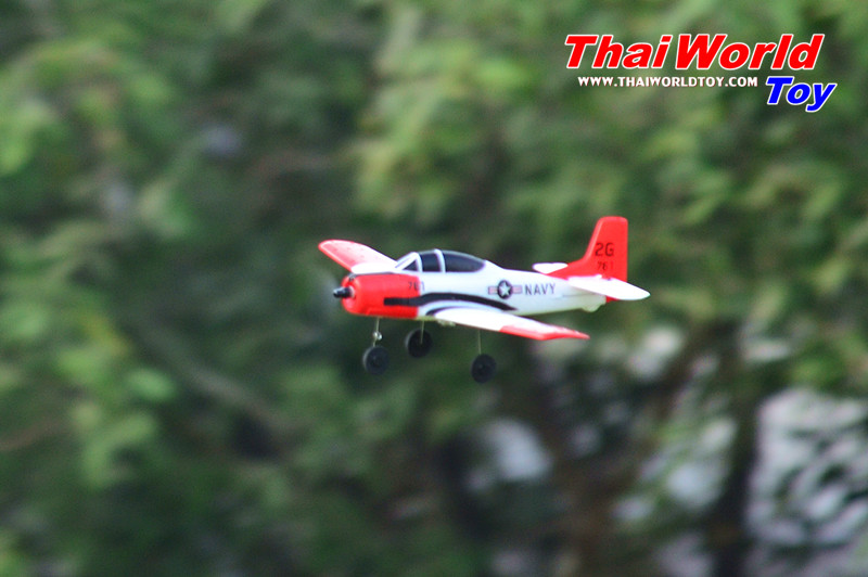 T-28Trojan 4ch Mini Rc 6G