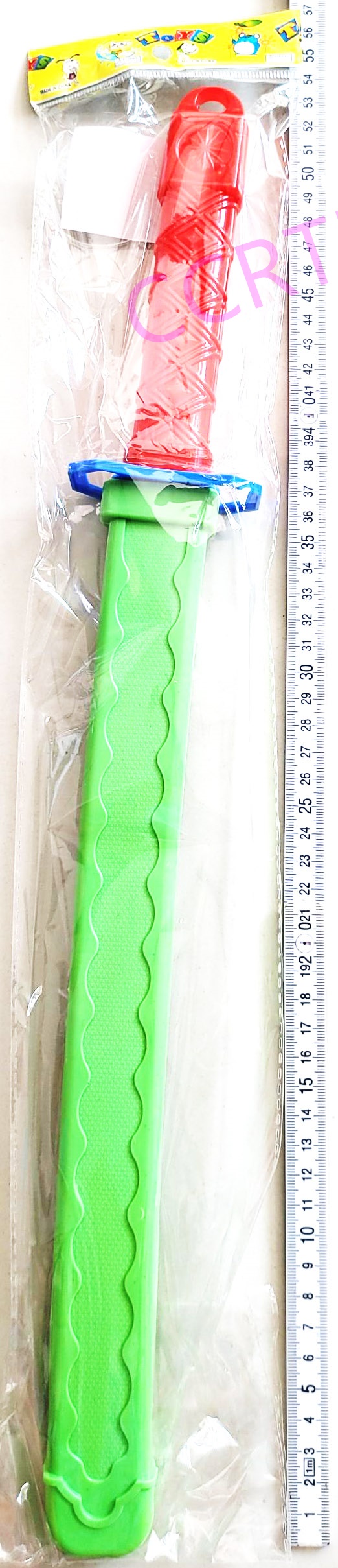 ดาบซามูไรสีสด+ปลอกถุง 53 ซม.