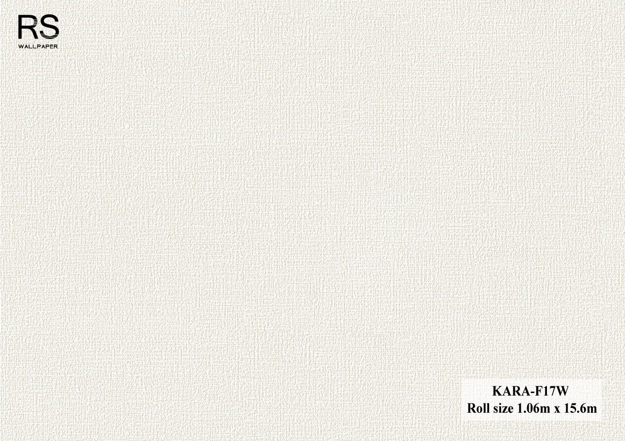 วอลเปเปอร์ สีครีม KARA-F17W