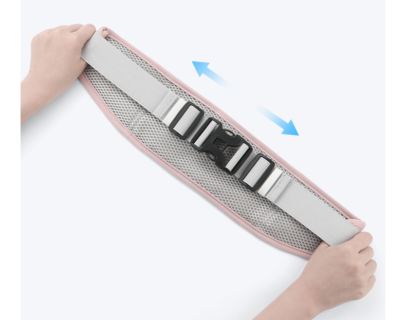 กระเป๋าคาดเอว สีดำ วิ่ง ออกกำลัง ผ้านิ่มมาก ใส่สบาย พร้อมส่งในไทย