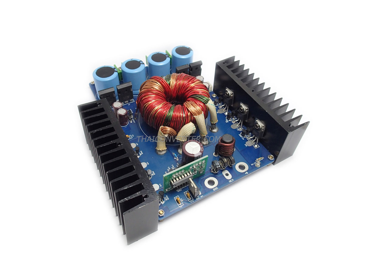 สวิทชิ่งแปลงไฟ บวก-ลบ-กราวด์ ± 60V 2 ช่อง 1200W สำหรับเครื่องเสียงรถยนต์