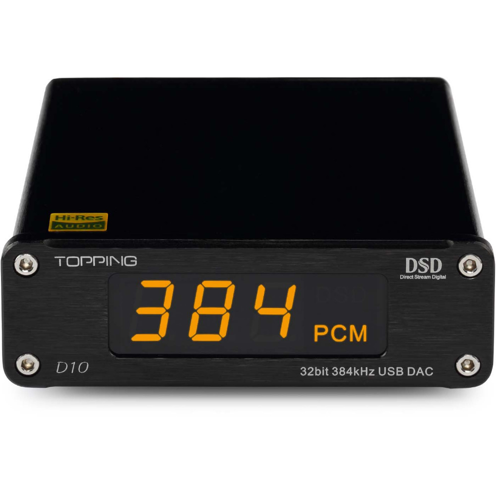 ขาย Topping D10 USB DAC ระดับ Hi-Res รองรับ DSD256 , 384kHz/32bit