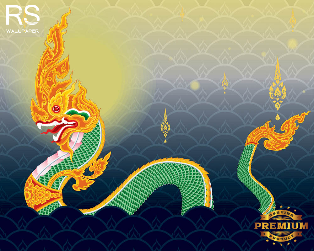 วอลเปเปอร์ ภาพพญานาค(สั่งผลิต)