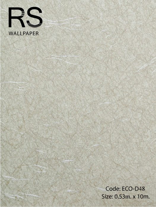 วอลเปเปอร์มีเทกเจอร์เส้นพื้นสีน้ำตาล ECO-D48