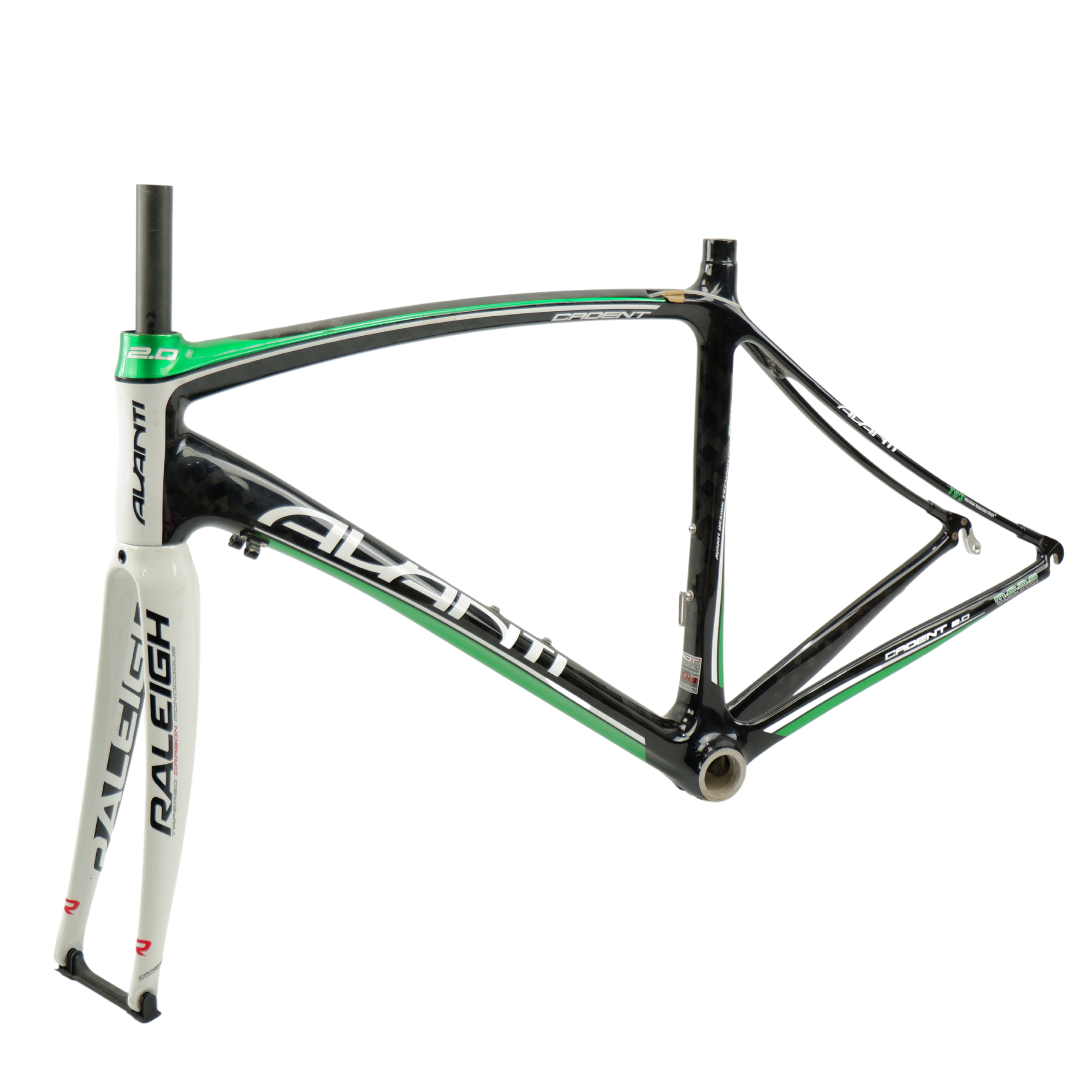 เฟรมจักรยานเสือหมอบคาร์บอนพร้อมตะเกียบไซต์ 49 AVANTI ตัวโชว์