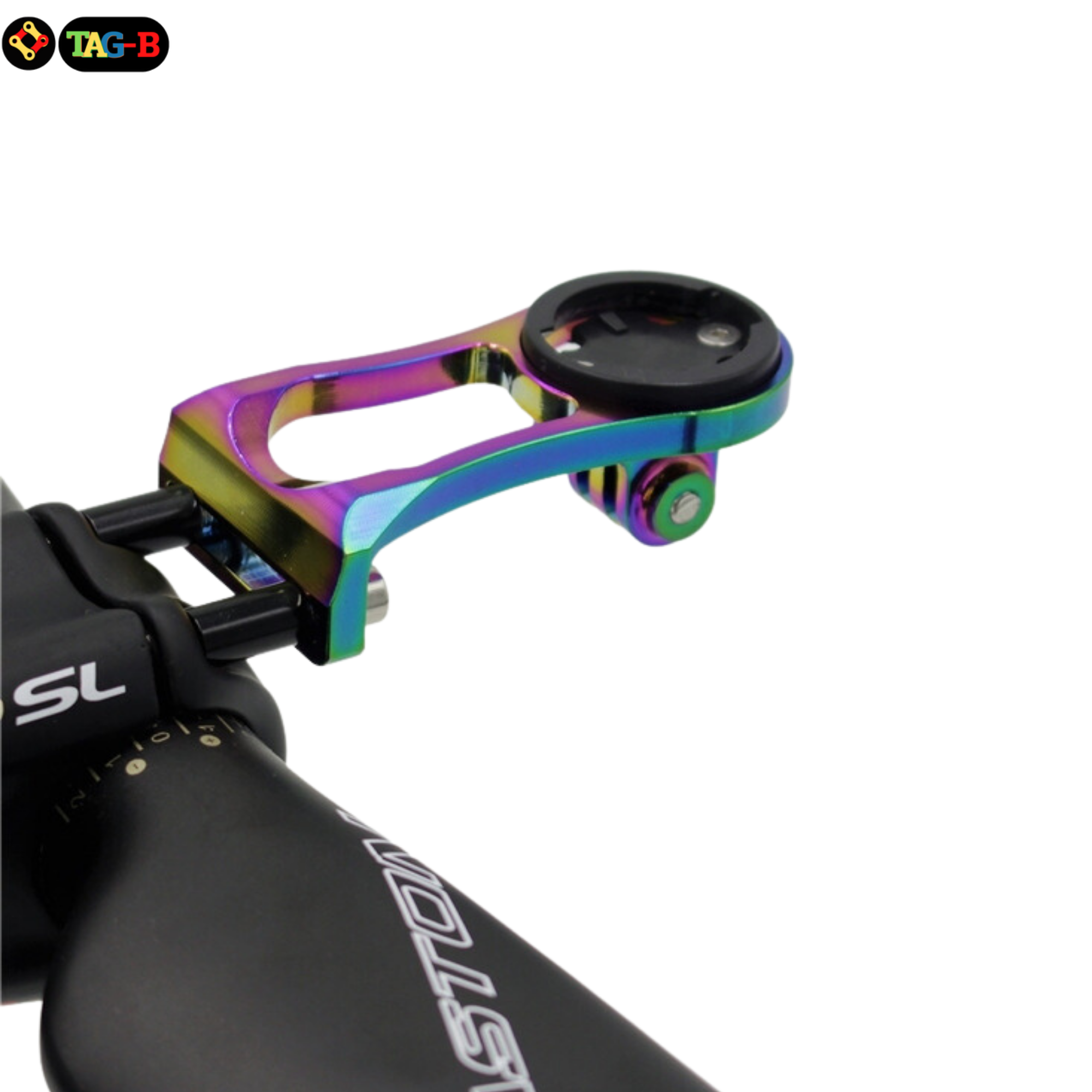 ขาจับไมล์จักรยานแบบอลูมิเนียม CNC รุ่น สี MULTICOLOR