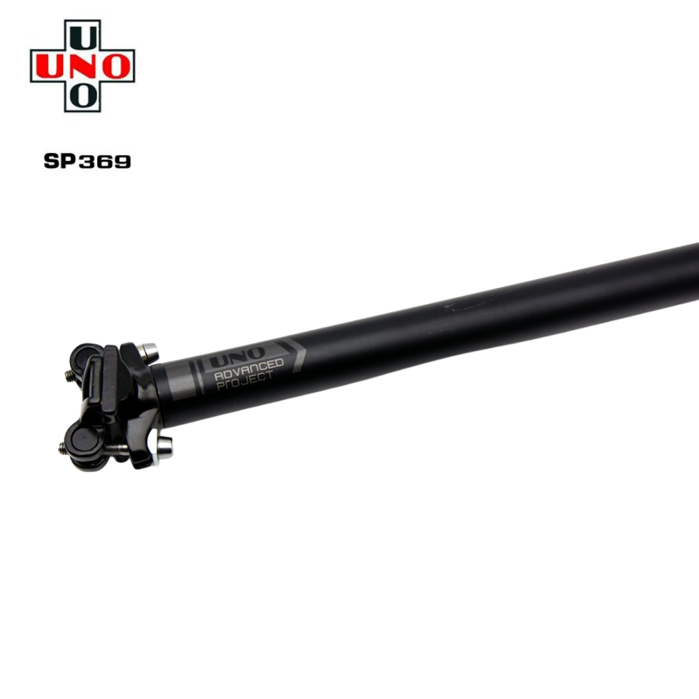 หลักอานจักรยานอลูมิเนียมแบบตรง UNO รุ่น SP369 27.2X400 มม.