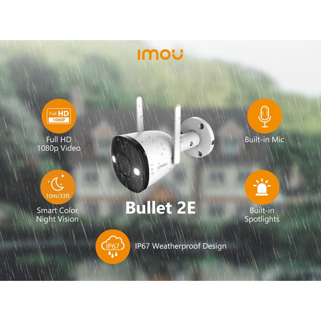 กล้องวงจรปิด WIFI ภายนอกอาคาร IMOU IPC-F22FP