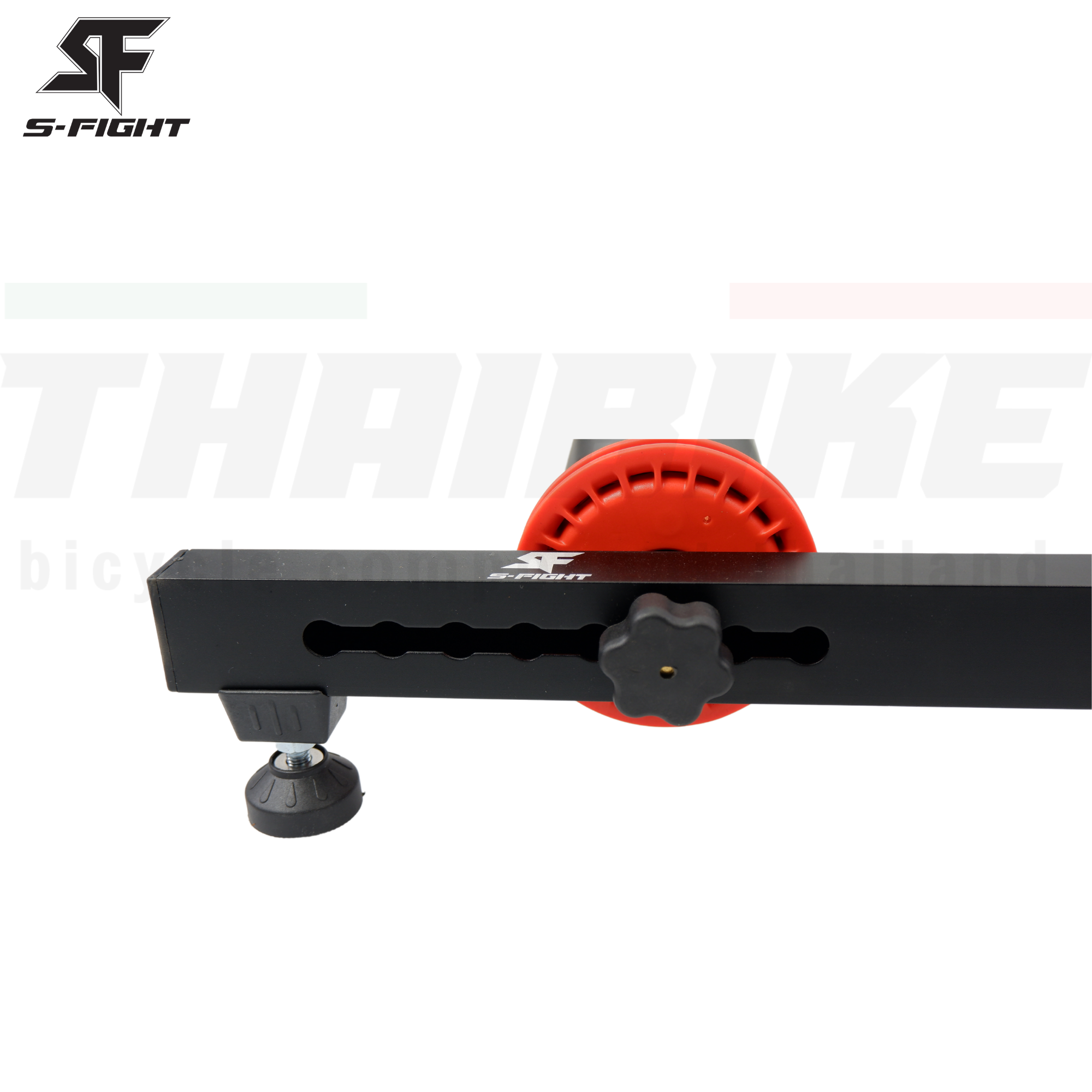 เทรนเนอร์ปั่นจักรยานแบบสามลูกกลิ้ง อลูมิเนียม S-Fight รุ่น RQ-H