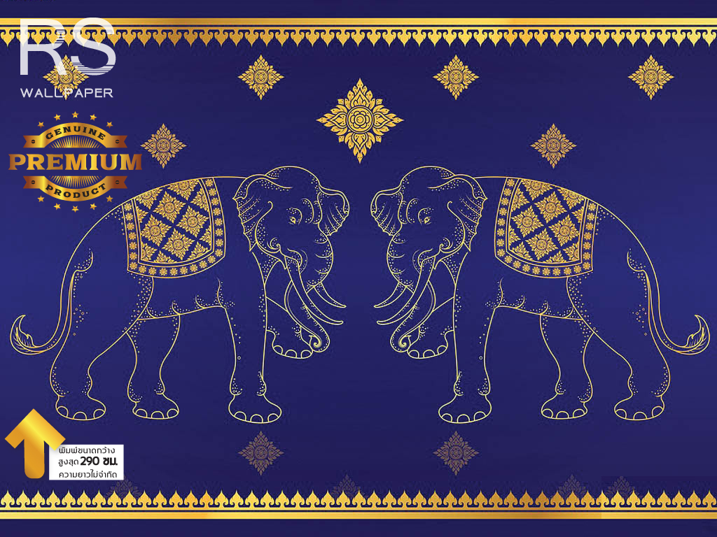 วอลเปเปอร์ ภาพช้างไทย J-PREMIUM(สั่งผลิต)