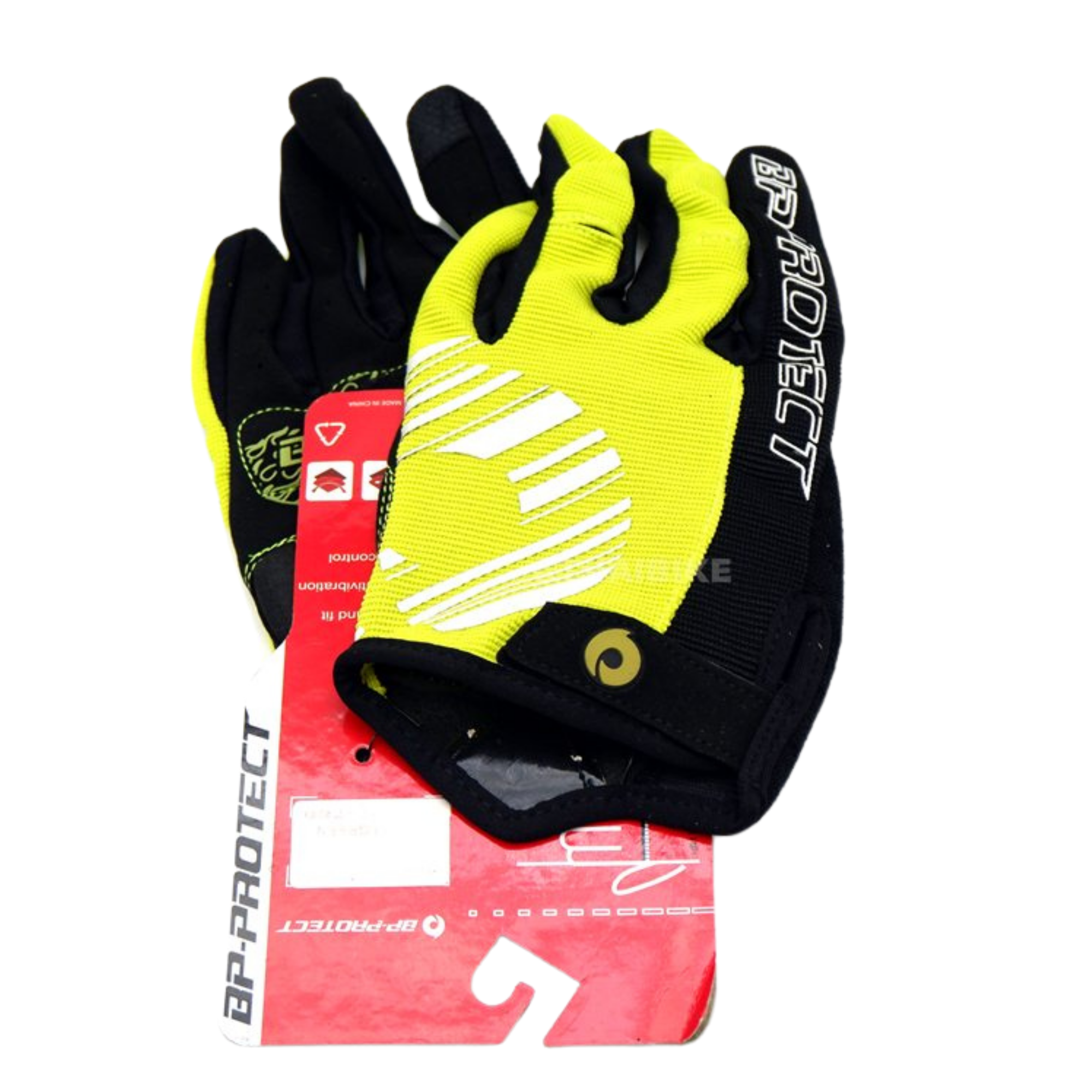 ถุงมือปั่นจักรยานเต็มนิ้ว BP-PROTECT ถุงมือจักรยาน แบบยาว