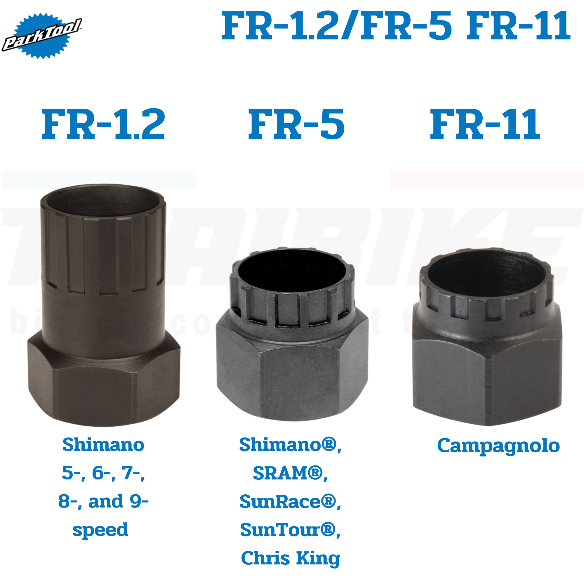 เครื่องมือถอดเฟืองจักรยาน PARK TOOL FR-5.2 FR-5(SHI) FR-1.2(SHI) FR-11(CAMPAGNOLO)