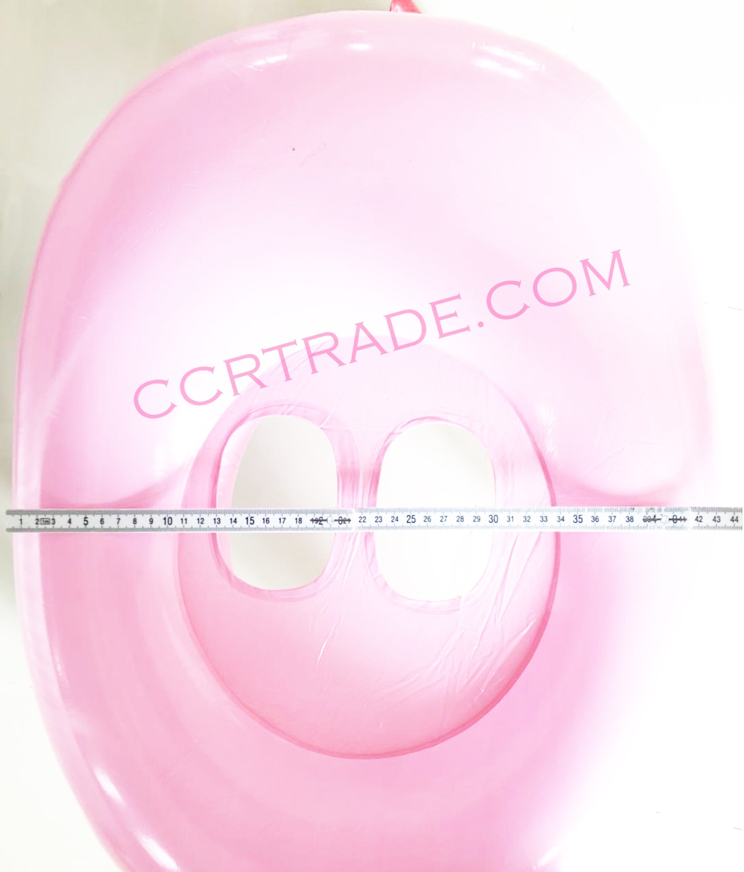 ห่วงสอดขาเป่าลม ลายหงส์ขาว มีเสียง 45x60 ซม.(1x3)