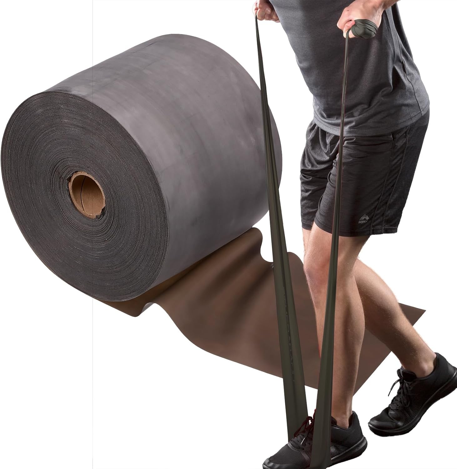 แผ่นยางยืดออกกำลังกายTheraBand ขนาด 45.5 เมตร (50 หลา) USA