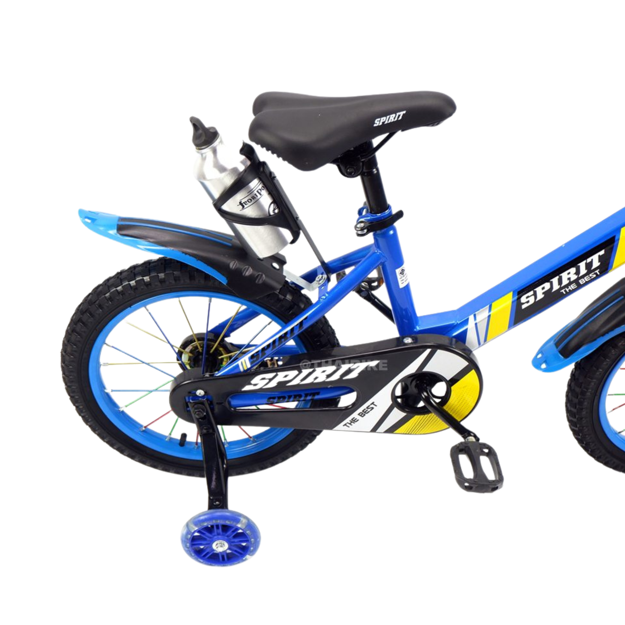 รถจักรยานเด็ก SPIRIT ล้อ 12/16 มีล้อเสริมข้าง มีไฟ บังโซ่ ราคาสุดคุ้ม รถเด็ก