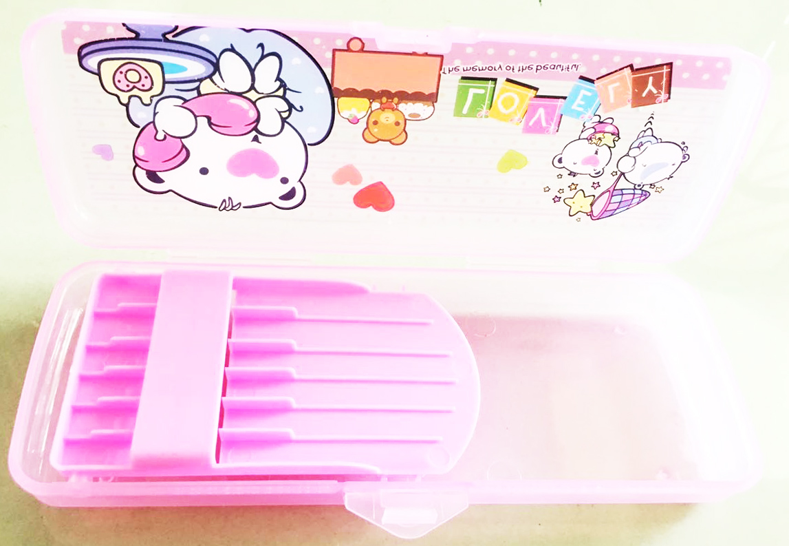 กล่องดินสอพลาสติกการ์ตูน 20.5 ซม.