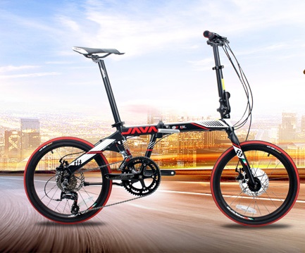 สุดคุ้ม รถจักรยานพับได้ JAVA FIT 18SPD เฟรมอลูมิเนียม
