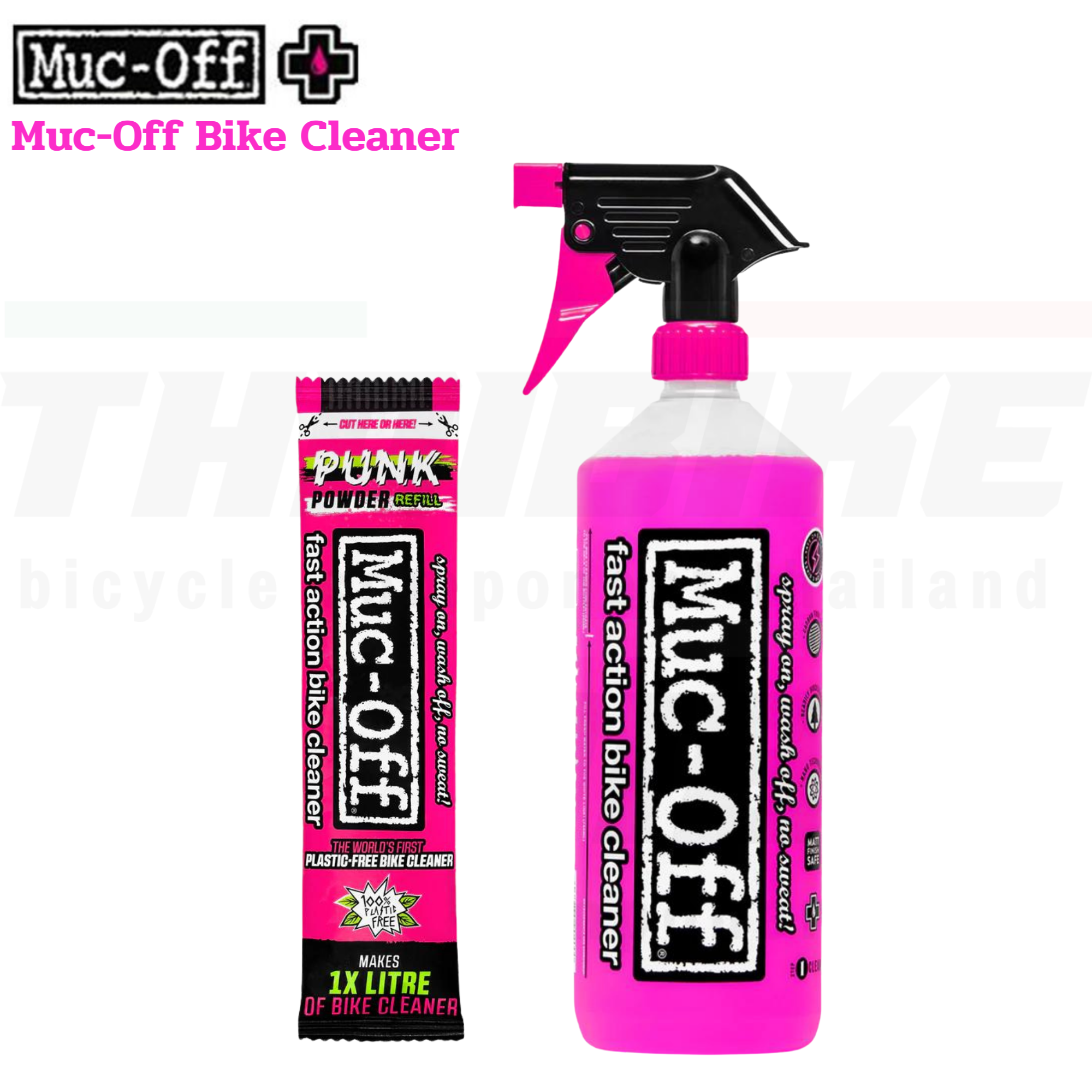 น้ำยาล้างจักรยาน มอเตอร์ไซค์ MUC-OFF Nano Bike Cleaner 1L