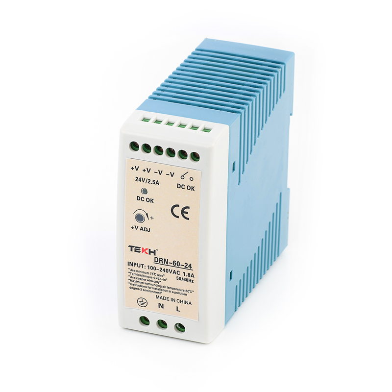 TEKH™ หม้อแปลง สวิทชิ่ง แบบยึดราง DIN 24V 2.5A 60W With DC OK