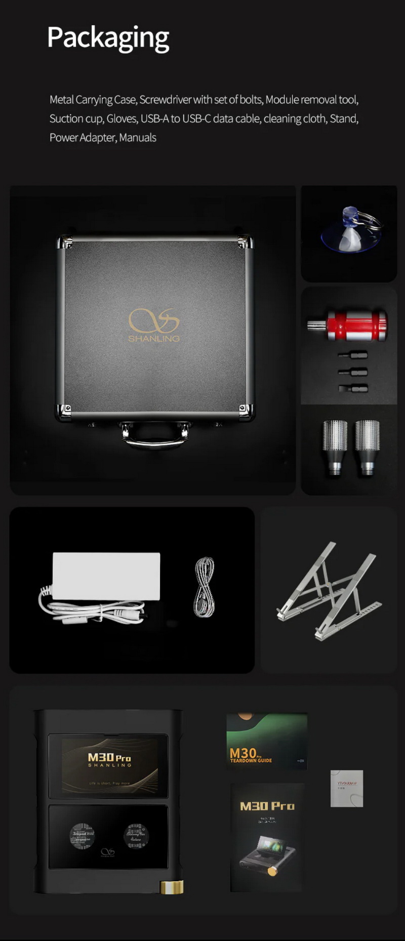 [PreOrder] Shanling M30 PRO Modular Streaming Player DAC+DAP+AMP ทุกอย่างครบจบในเครื่องเดียว ประกันศูนย์ไทย