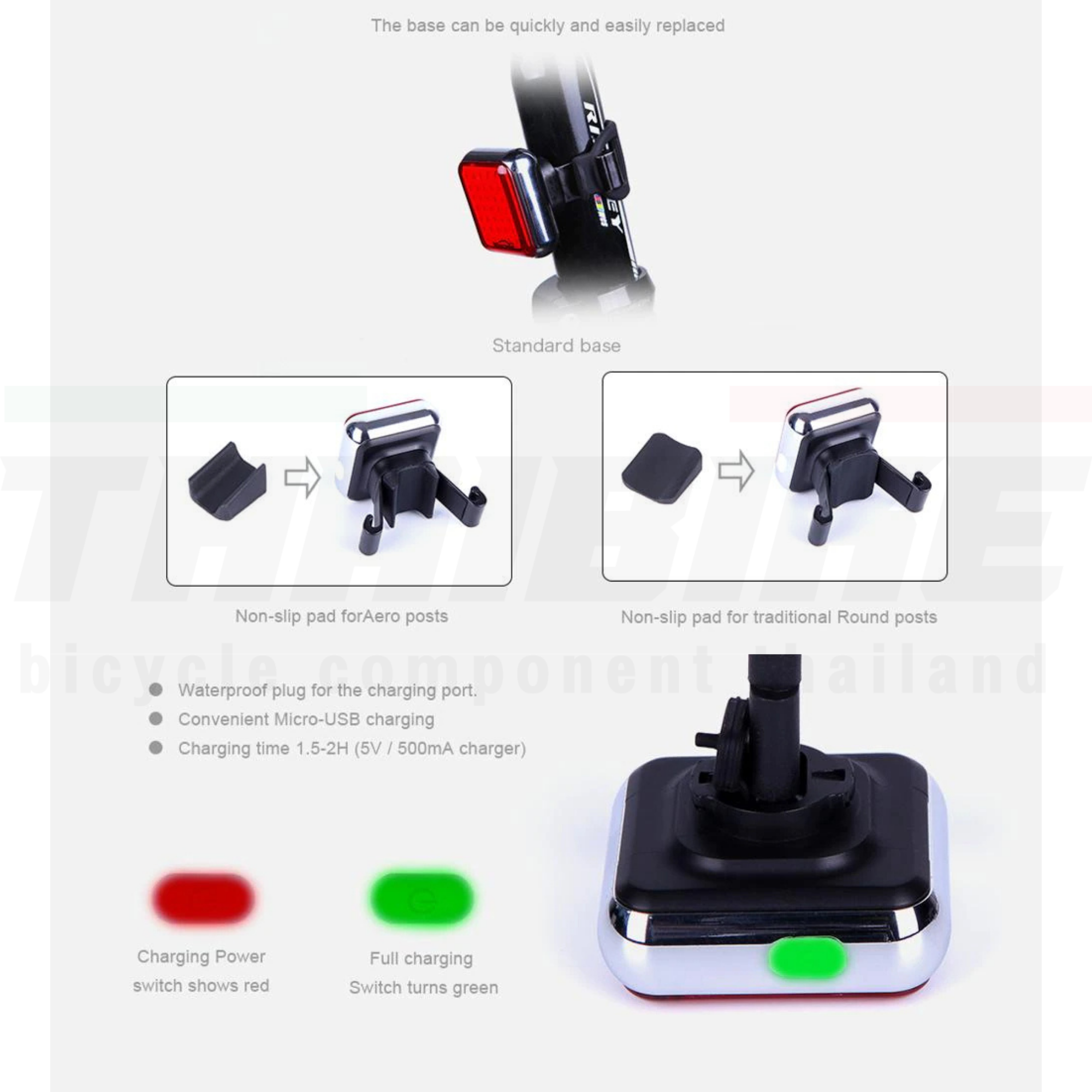 ไฟท้ายจักรยาน Magicshine รุ่น SEEMEE 20 SEEMEE 60(AUTO BRAKE)