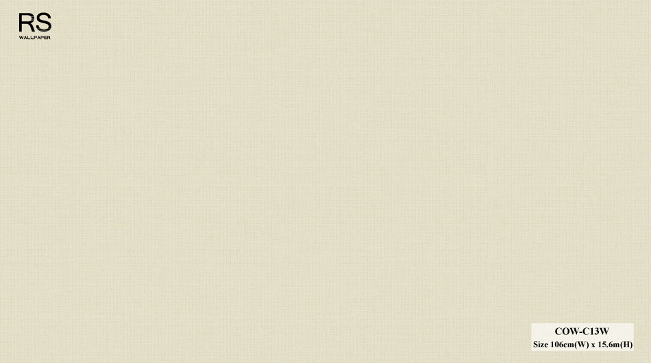 วอลเปเปอร์ลายผ้า สีพื้นน้ำตาลอ่อน COW-C13W