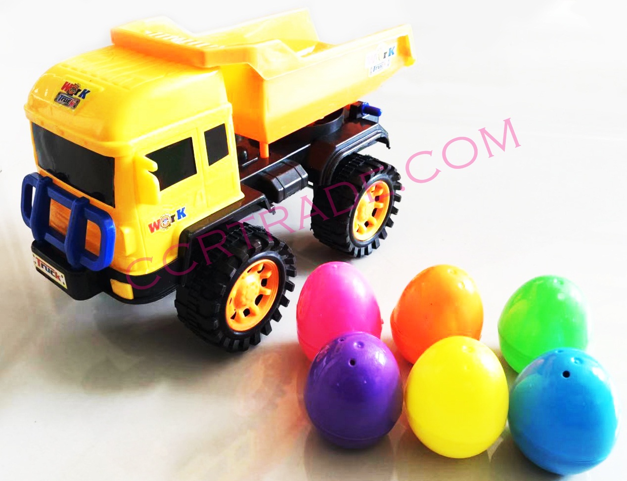 รถบรรทุกไข่เซอร์ไพร์ส 6 ฟองฝาครอบ 19x28.5 ซม.(1x3)