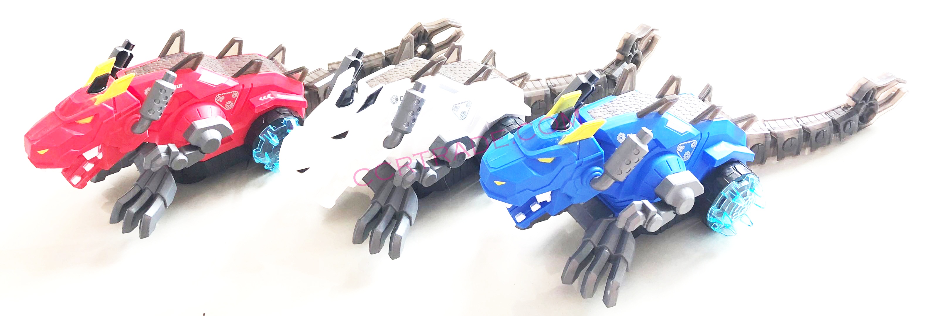 มังกรพ่นควัน มีเสียง มีไฟ ชนถอย 11.5x42 ซม.(1x2)