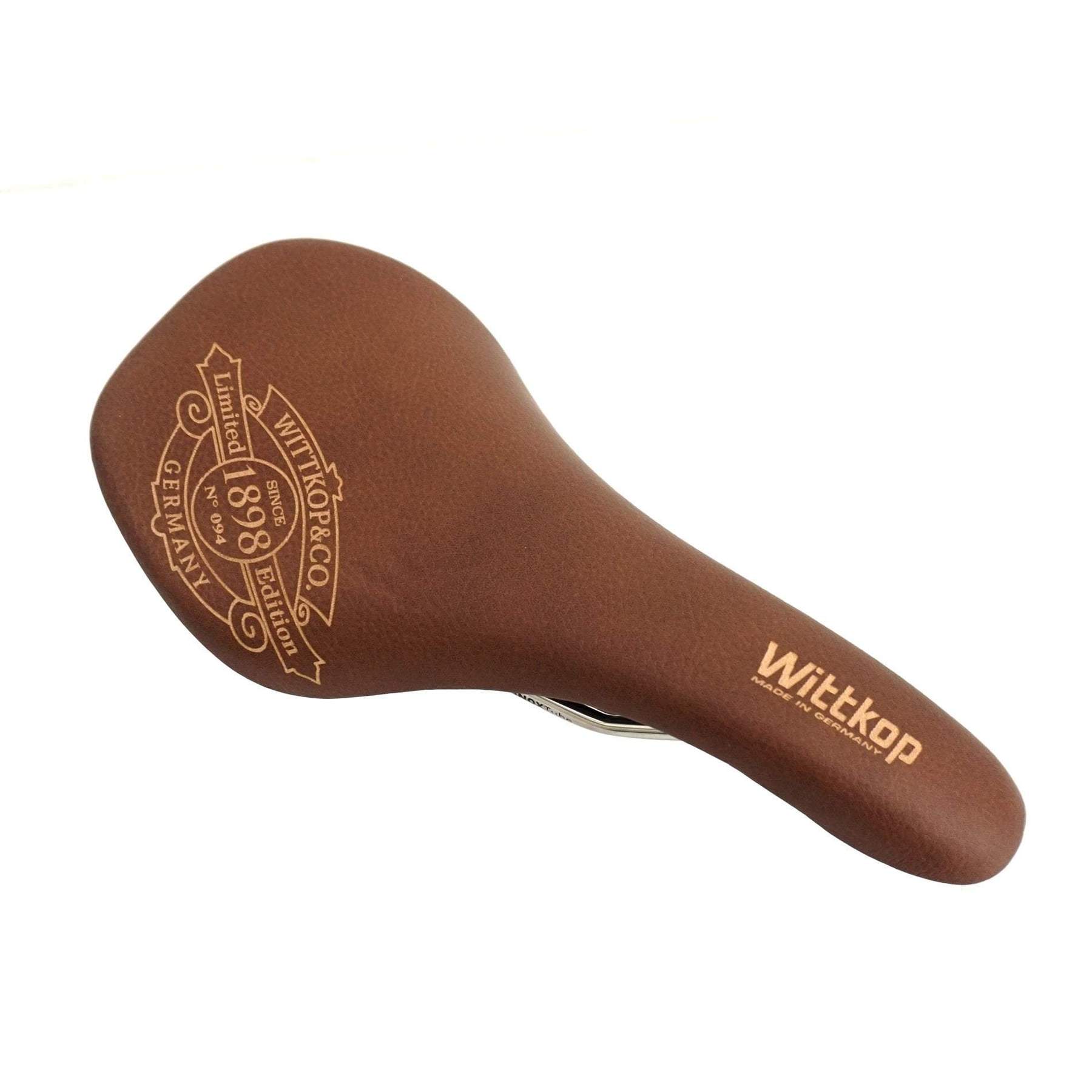 VINCITA : S094 เบาะหนังทรงสปอร์ต WITTKOP VELODROME - SPORT LEATHER SADDLE WITTKOP VELODROME