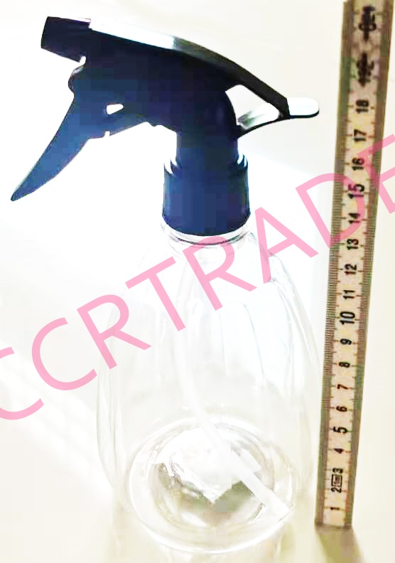 ขวดสเปร์ยสีใส 8x20.5 ซม.(500 ML.)