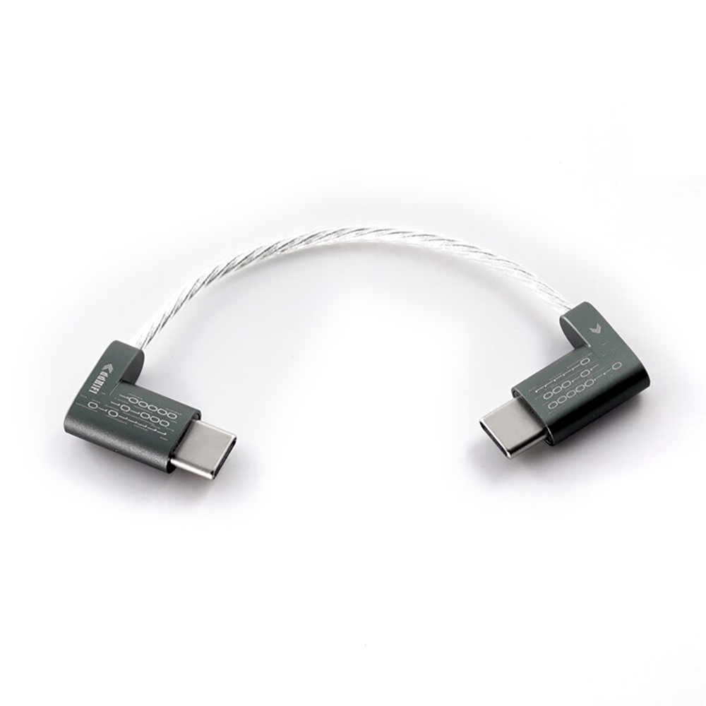 ขาย DD TC05 V2 สายแปลง TypeC เป็น TypeC สาย OCC ชุบเงิน