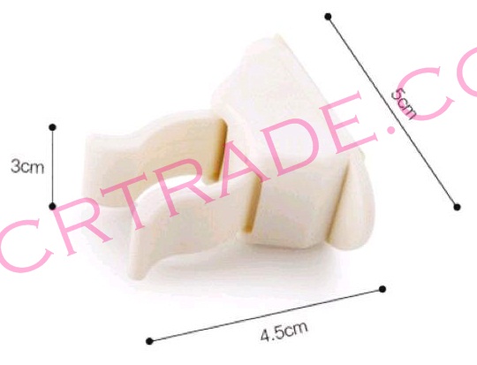 ที่แขวนไม้กวาดติดผนังแผง 17.5 ซม.(มีกาวในตัว)