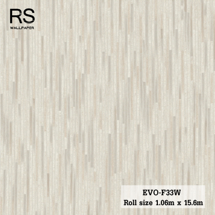 วอลเปเปอร์ ลายเส้นสีน้ำตาลเทาสลับสีเงิน EVO-F33W