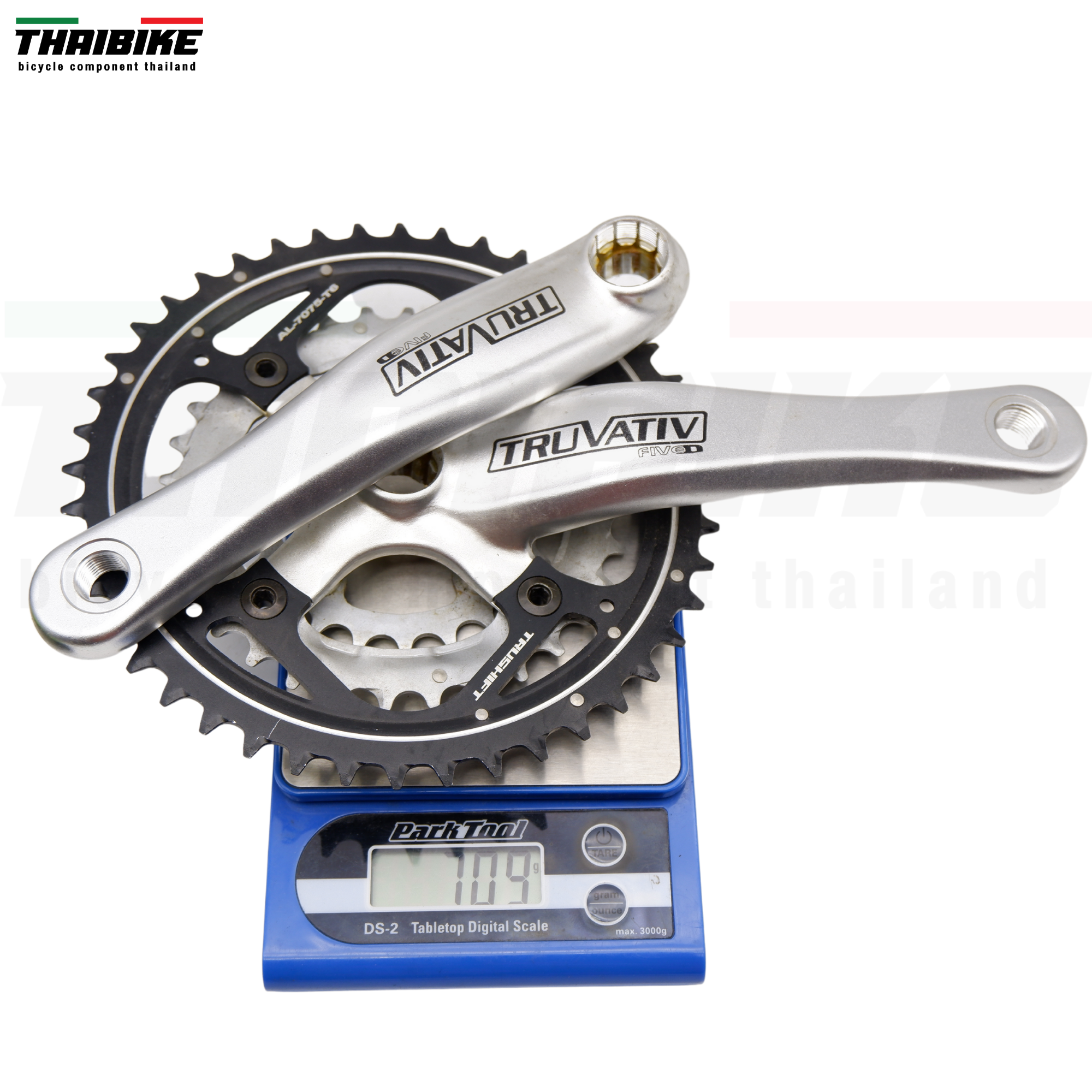 ชุดขาจานจักรยาน TRUVATIV FIVED พร้อมกะโหลกจีบและฝาปิด ขายาว 170
