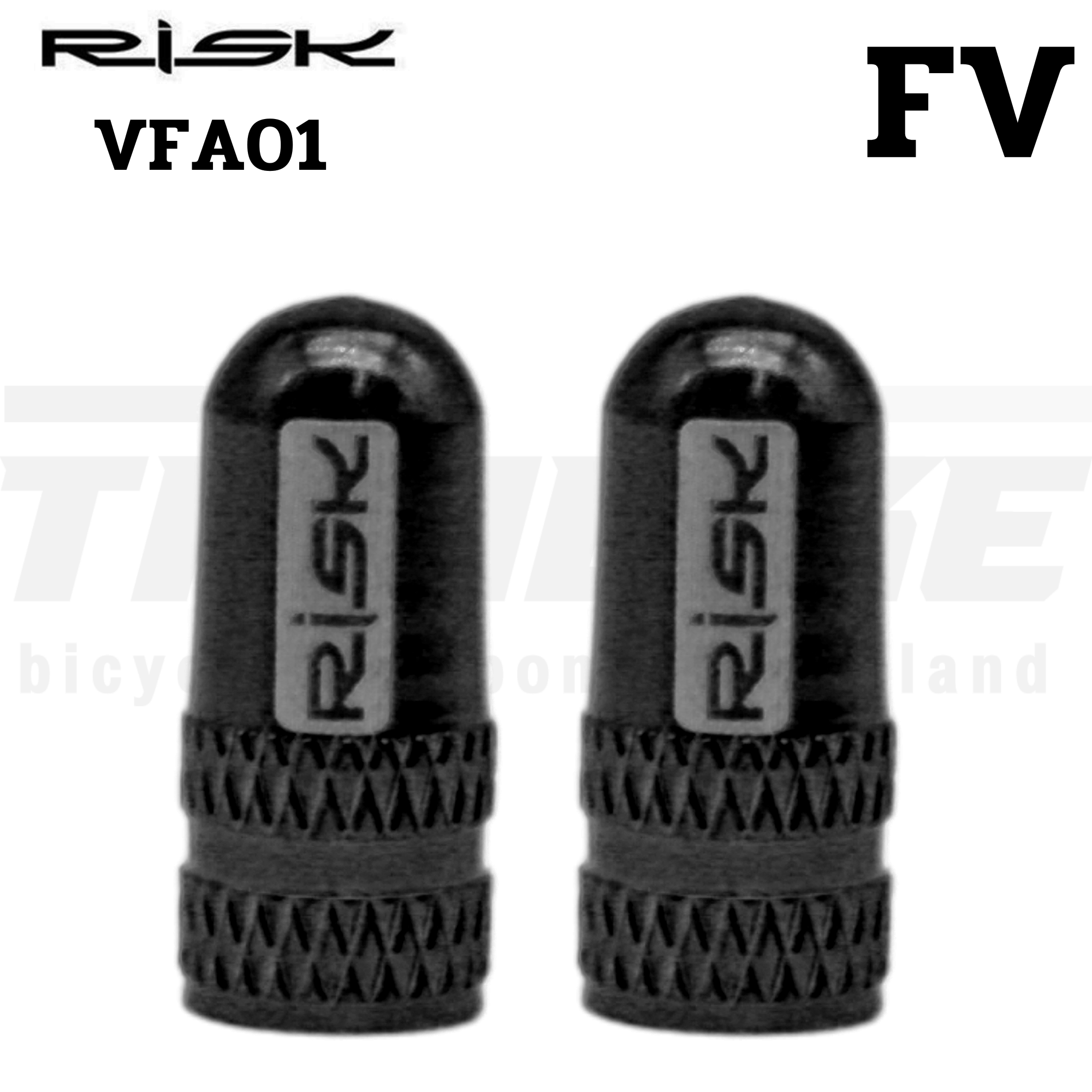 ฝาปิดจุ๊บเล็กจักรยาน RISK FV45 ราคาต่อคู่