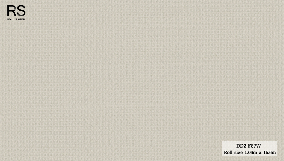 วอลเปเปอร์ลายผ้า สีน้ำตาลอ่อนสว่าง DD2-F87W