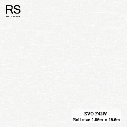 วอลเปเปอร์ สีขาว EVO-F42W