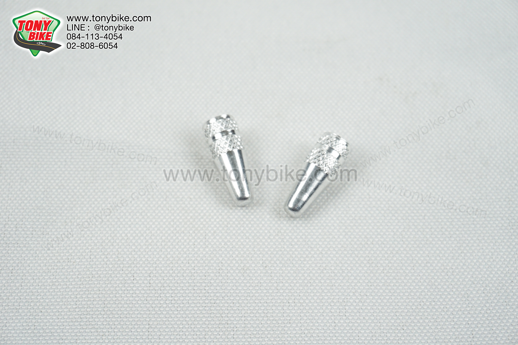 จุ๊บลมจักรยาน อลูมิเนียม แบบหัวสูบเล็ก FV