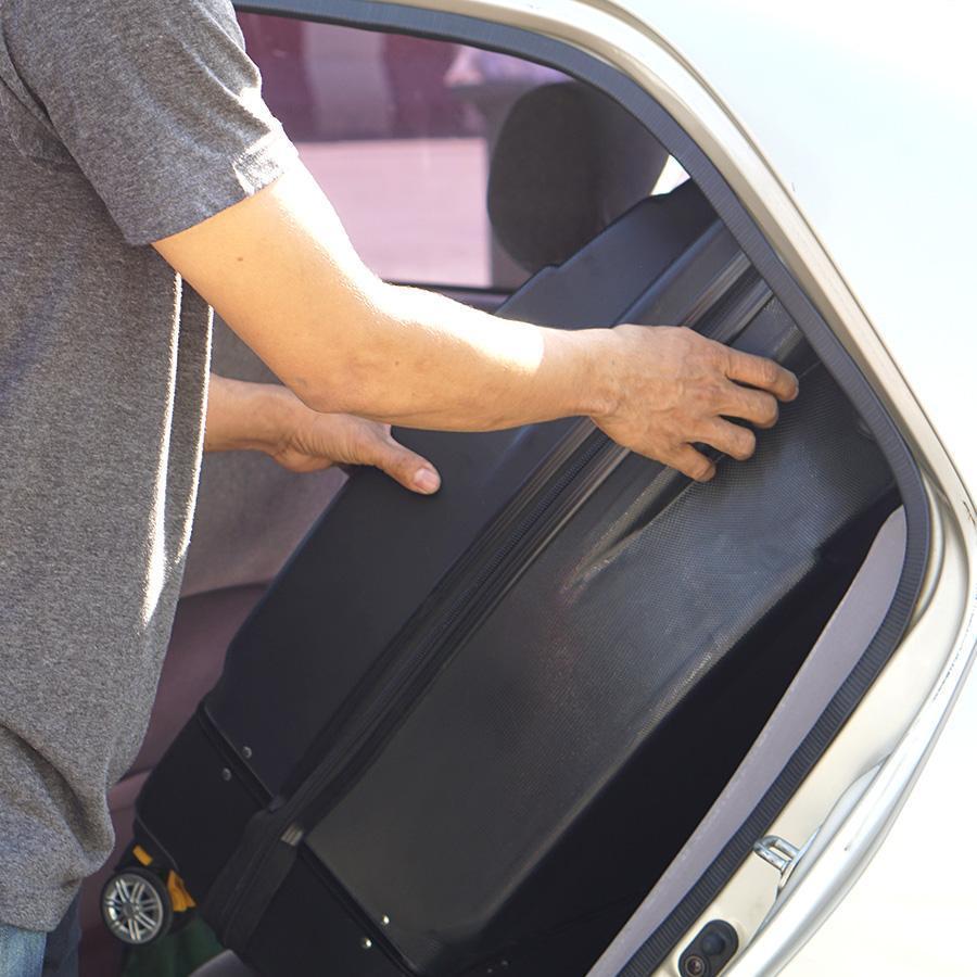 B164X กระเป๋ากล่องแข็งใส่จักรยานขึ้นเครื่องบิน 4 ล้อ จักรยาน