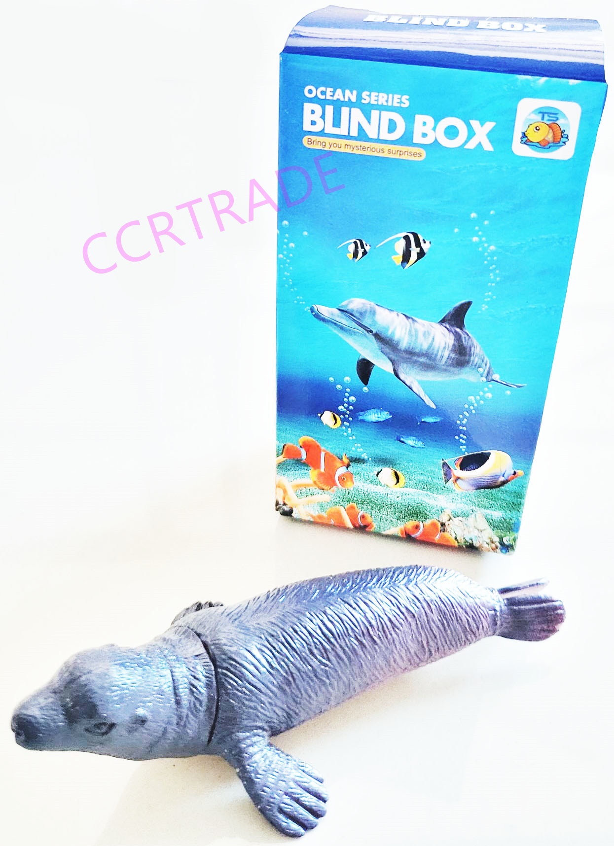 กล่องเซอร์ไพร์สสัตว์ทะเล 6x11.5 ซม.
