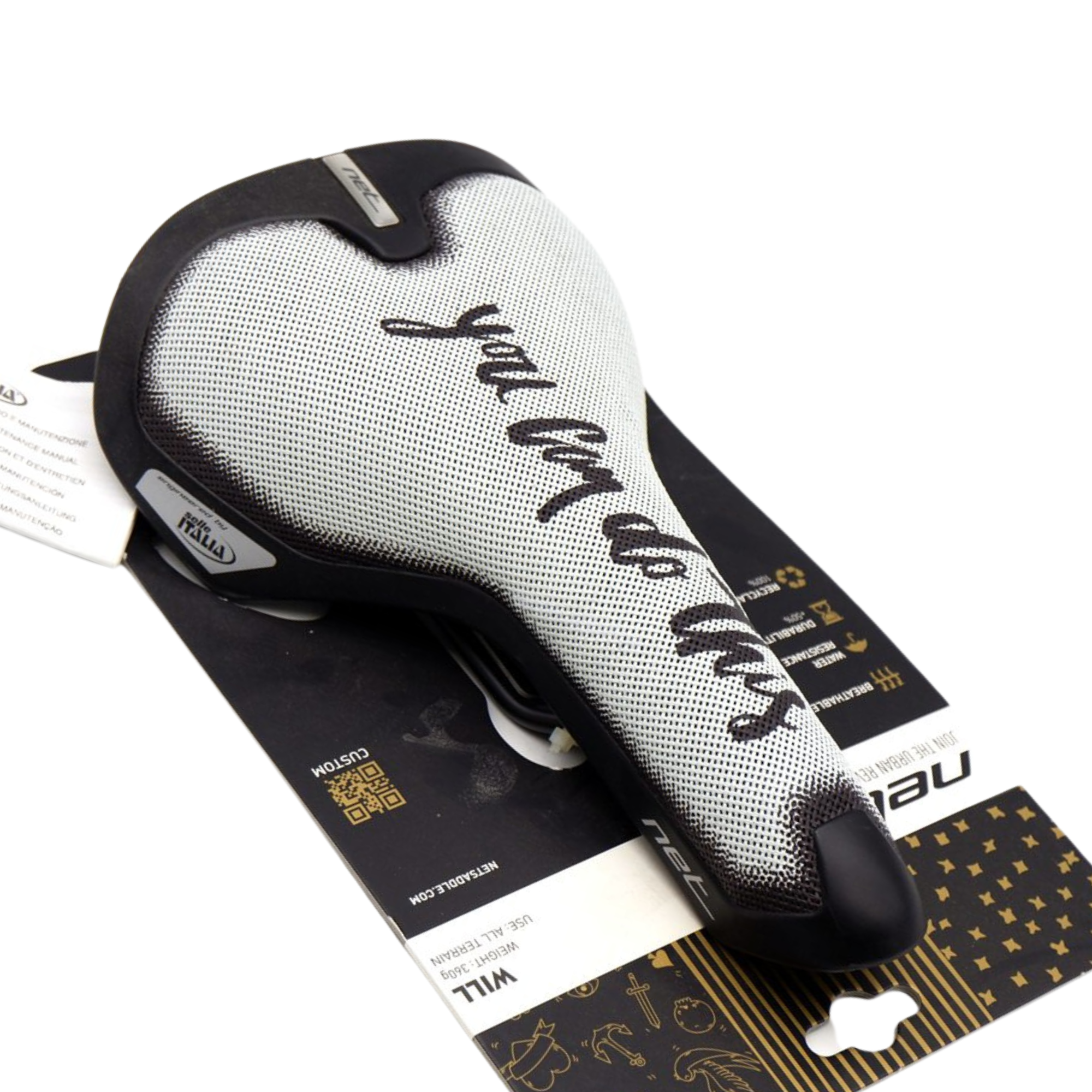 อานจักรยาน SELLE ITALIA NET เบาะจักรยานแนว Urban ที่ออกแบบรูปทรงเพื่อการใช้งานที่เน้นความสบายเป็นหลัก