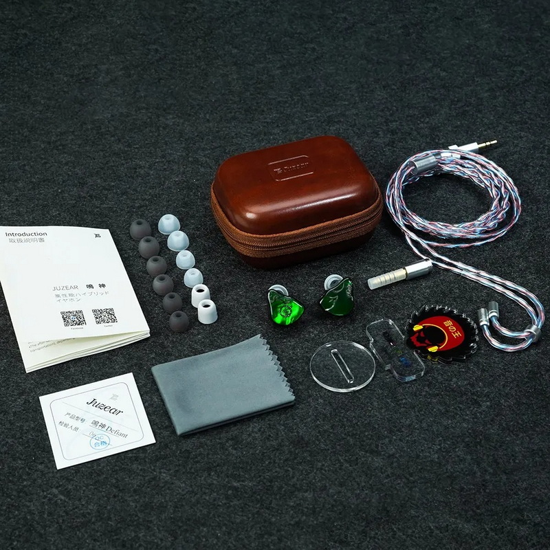 Juzear Defiant หูฟัง IEMs Hybrid 4 ไดรเวอร์ 1DD +3BA สายหูฟัง 6N SPOCC + SCCW ประกันศูนย์ไทย