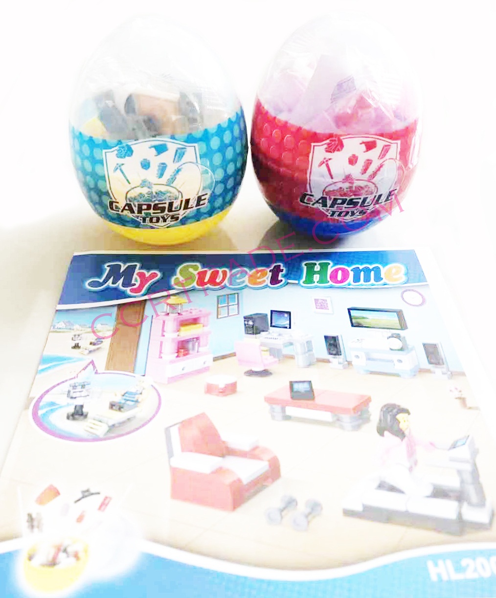 ไข่เลโก้ชุดบ้านแสนสุขกล่อง 28 ซม.