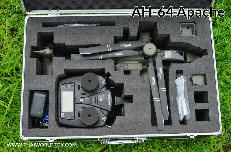 AH-64D Apache 6Ch 3D 6Gyro RC Helicopter